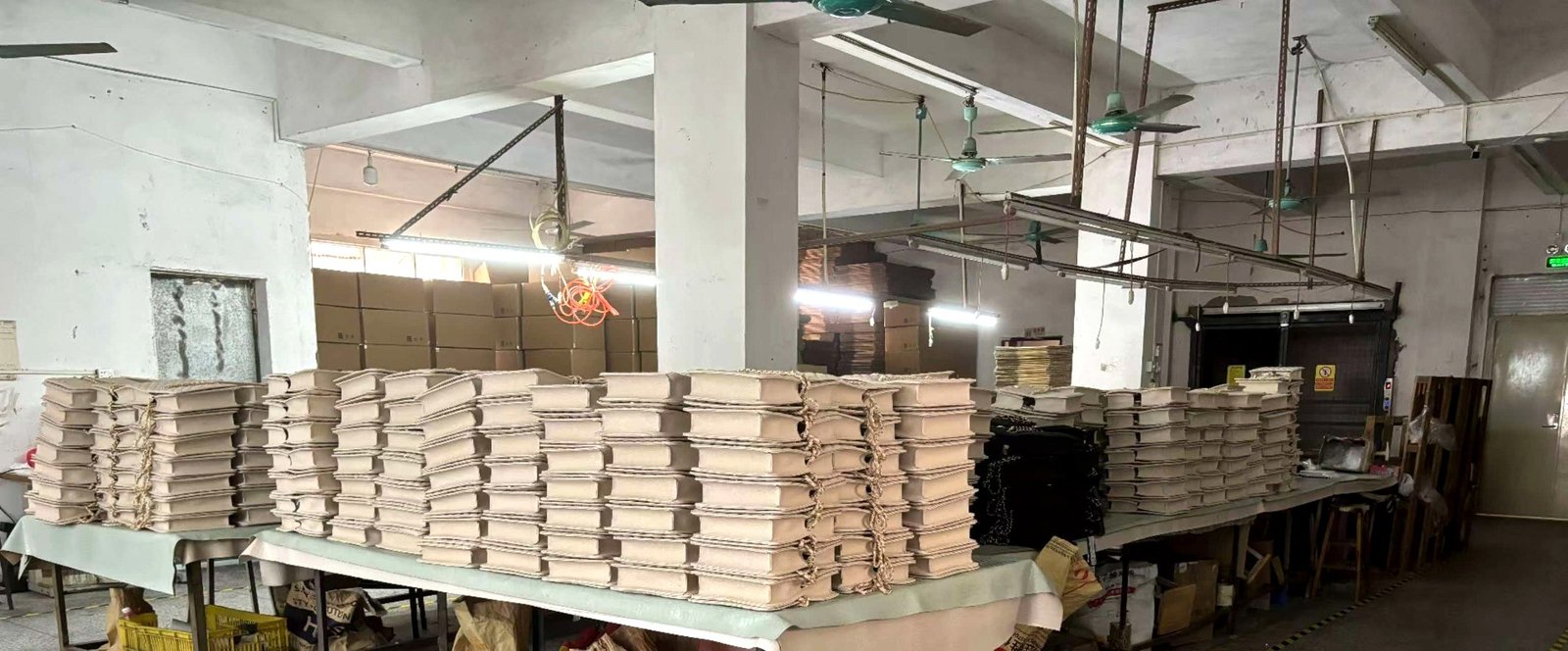 Material preparation in workshop